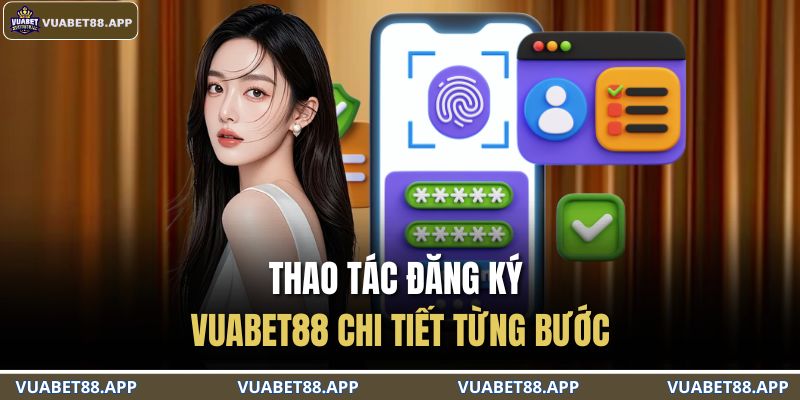Thao tác đăng ký VUABET88 chi tiết từng bước